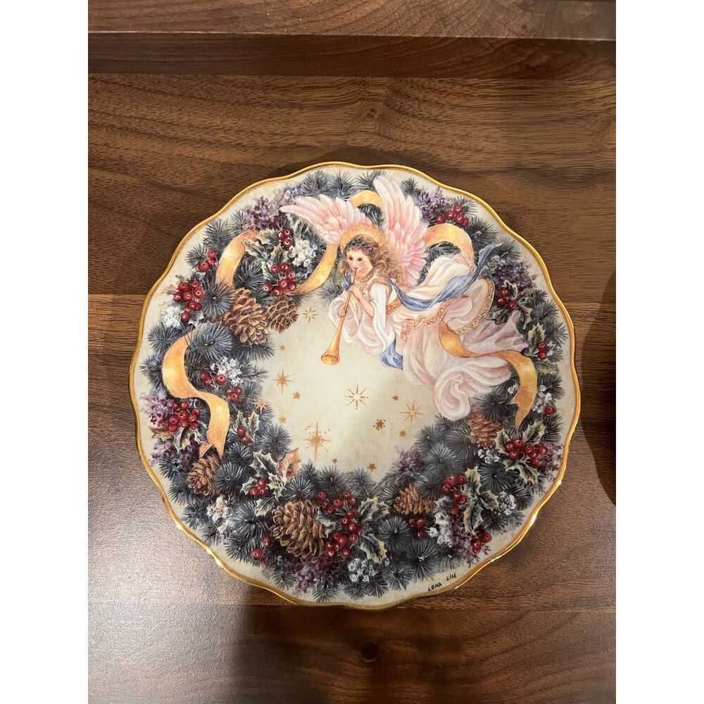 “Rejoice“ 1st Issue in Lena Liu's Holiday Angels  -  Rare 1995